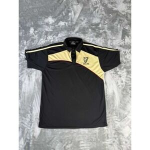 Malham Ireland Harp Breathlite Golf Polo Short Sleeved Shirt Size Medium